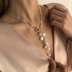 Pearl Tassel necklace- host pick 🌸